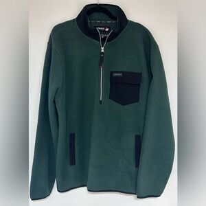 Men’s Green Canada Weathergear 1/4 Zip Pullover Size XXL